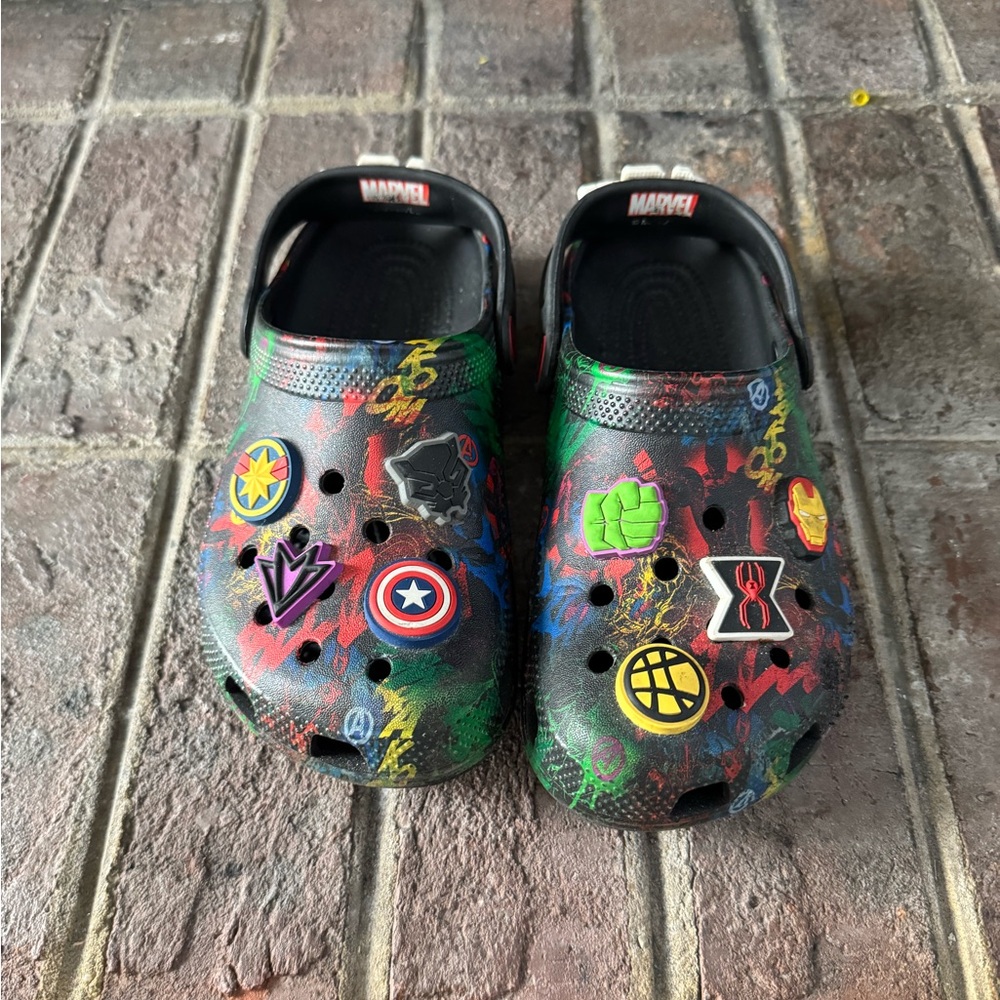 Marvel Crocs